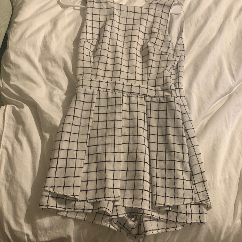Purple Snow Skort Romper